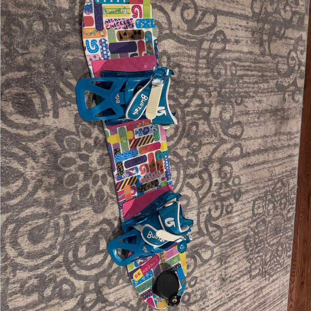 Burton Chicklet Snowboard with Bindings